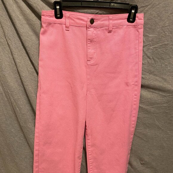 Copper Key Other - Copper Key Pants Girls Kids 16 Hot Pink Jeans Crop Capri Cuff